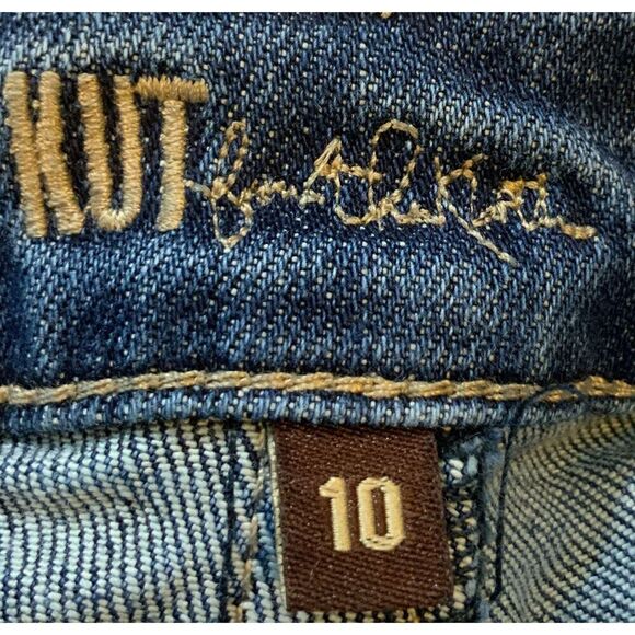 Kut From The Kloth Blue Denim 5 Pocket Stevie Jeans Pants Size 10 Vintage Y2K - Picture 14 of 16